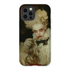 The Little Imp - Gay Devil Iphone Case, 12 Pro / Matte, Phone Case Pale-faced Figure Dramatic Makeup Elaborate White