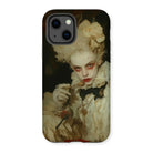 The Little Imp - Gay Devil Iphone Case, 13 / Matte, Phone Case Dramatic Portrait Pale Figure Elaborate White