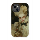 The Little Imp - Gay Devil Iphone Case, 13 Mini / Matte, Phone Case Dramatic Portrait Pale Figure Red Lips