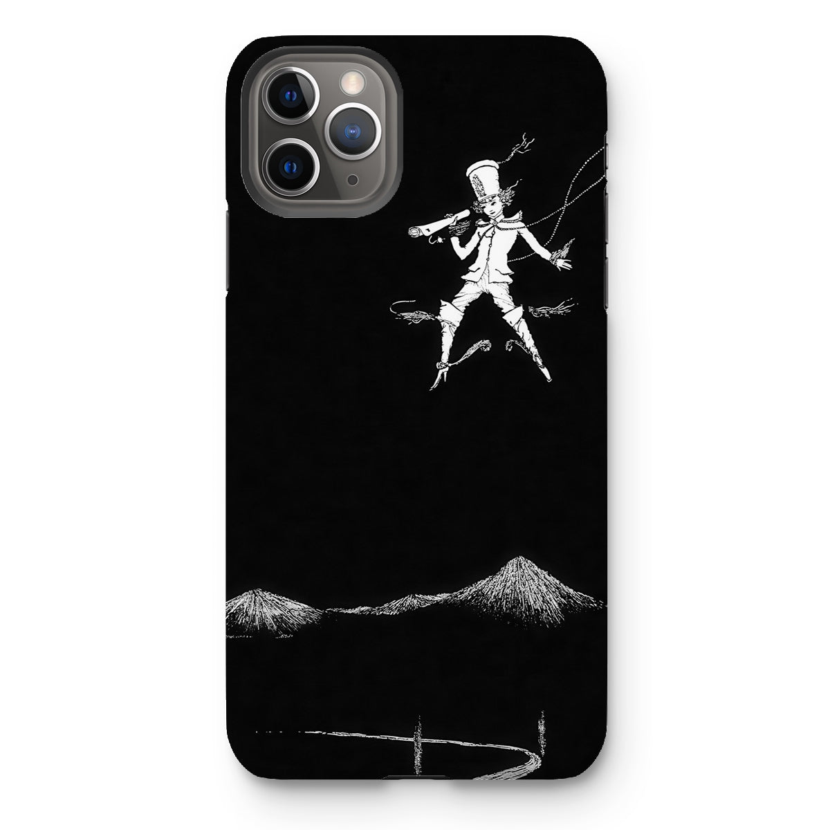 Little Thumb - Harry Clarke Fairy Tale Iphone Case, 11 Pro Max / Matte, Black Phone Case Whimsical Illustration