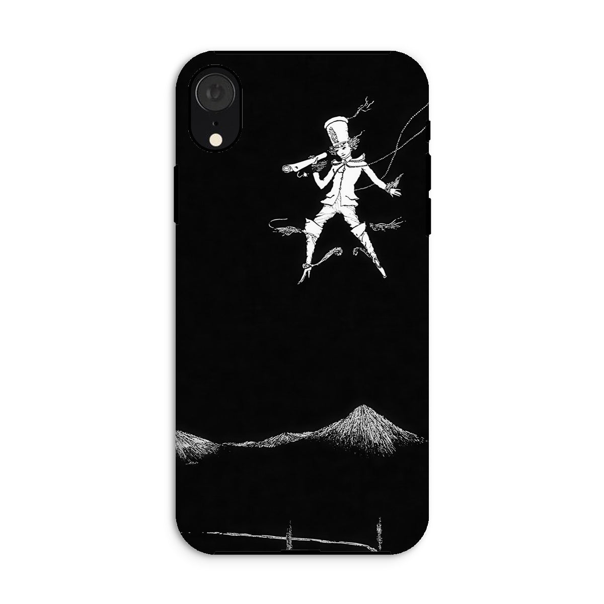 Little Thumb - Harry Clarke Fairy Tale Iphone Case, Xr / Matte, Black Phone Case Whimsical Illustration