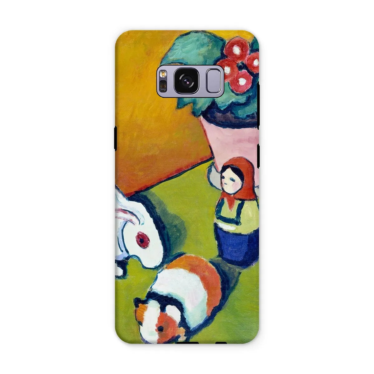 Little Walter’s Toys Art Phone Case - August Macke - Samsung Galaxy S8 Plus / Matte - Mobile Phone Cases - Aesthetic Art