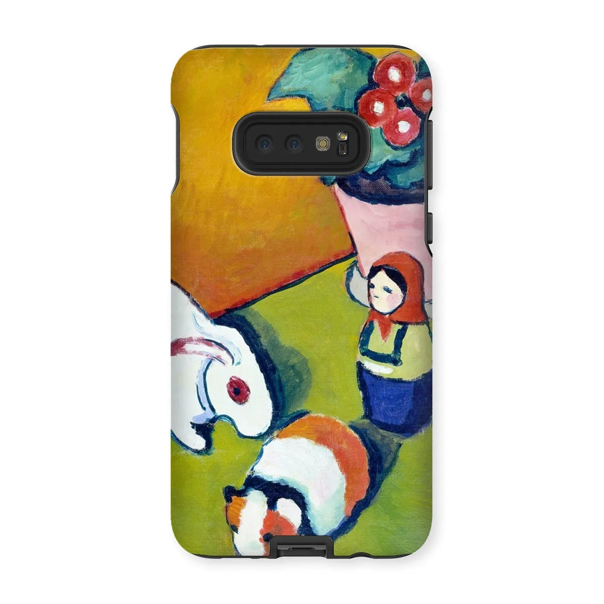 Little Walter’s Toys Art Phone Case - August Macke - Samsung Galaxy S10e / Matte - Mobile Phone Cases - Aesthetic Art