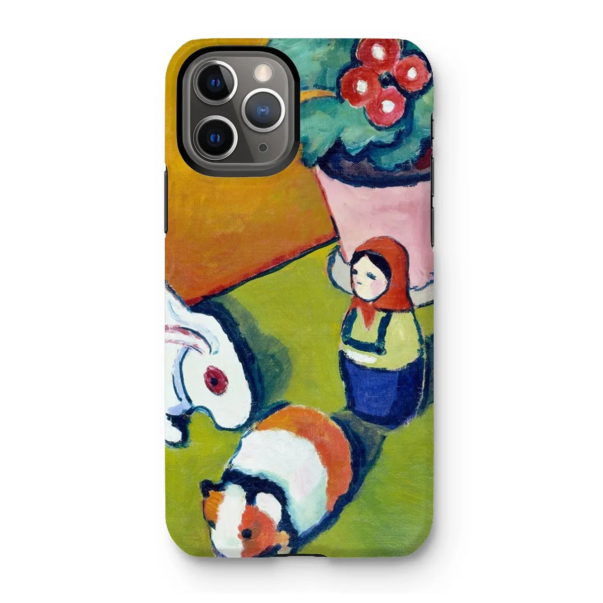 Little Walter’s Toys Art Phone Case - August Macke - Iphone 11 Pro / Matte - Mobile Phone Cases - Aesthetic Art
