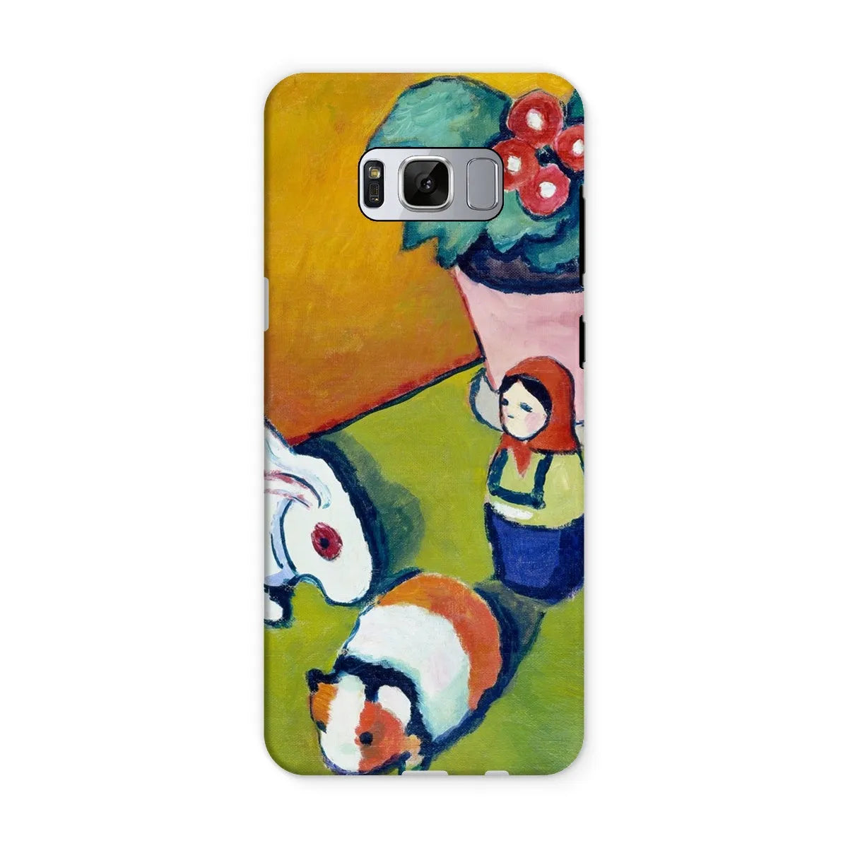 Little Walter’s Toys Art Phone Case - August Macke - Samsung Galaxy S8 / Matte - Mobile Phone Cases - Aesthetic Art