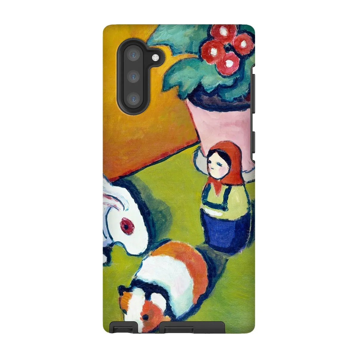 Little Walter’s Toys Art Phone Case - August Macke - Samsung Galaxy Note 10 / Matte - Mobile Phone Cases - Aesthetic Art