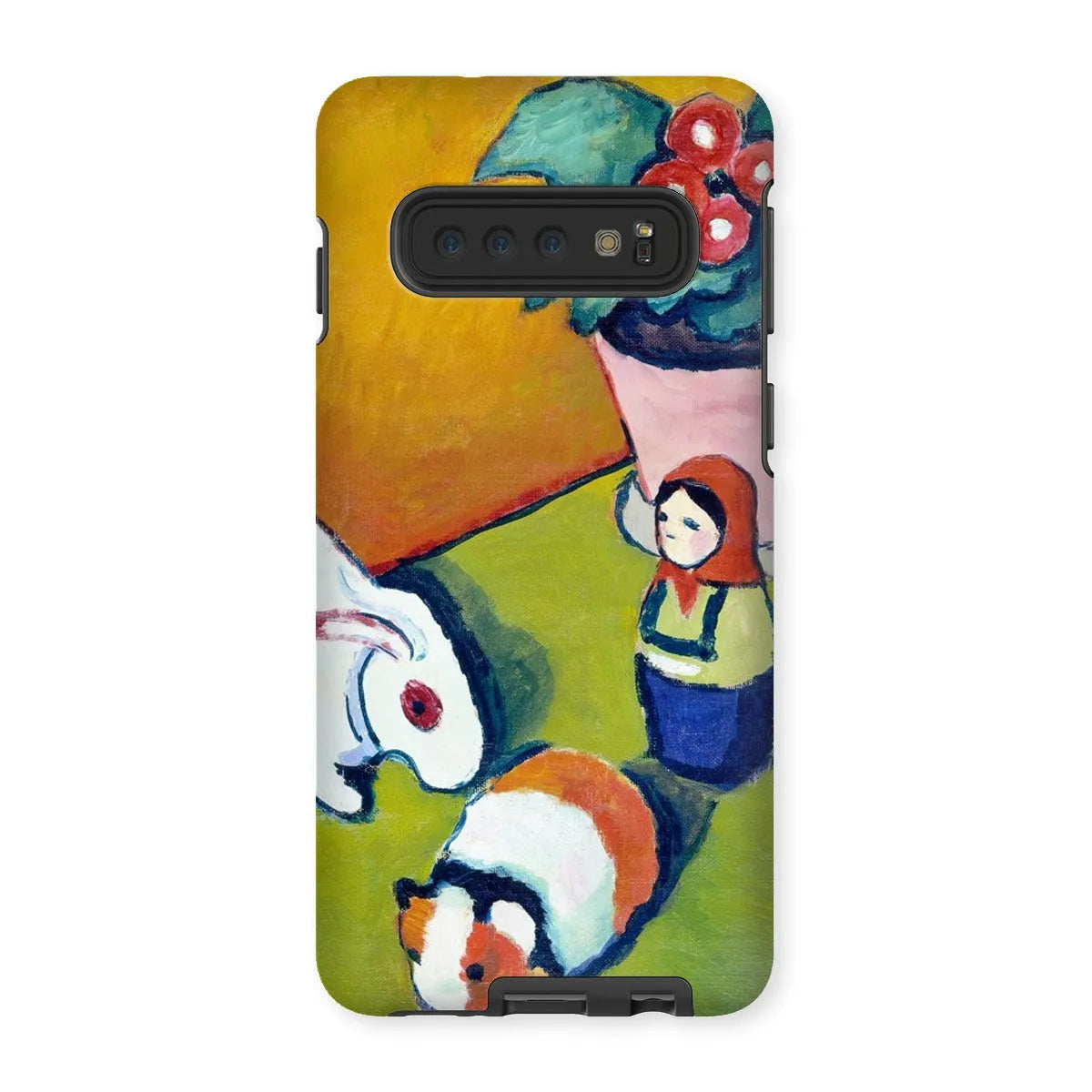 Little Walter’s Toys Art Phone Case - August Macke - Samsung Galaxy S10 / Matte - Mobile Phone Cases - Aesthetic Art