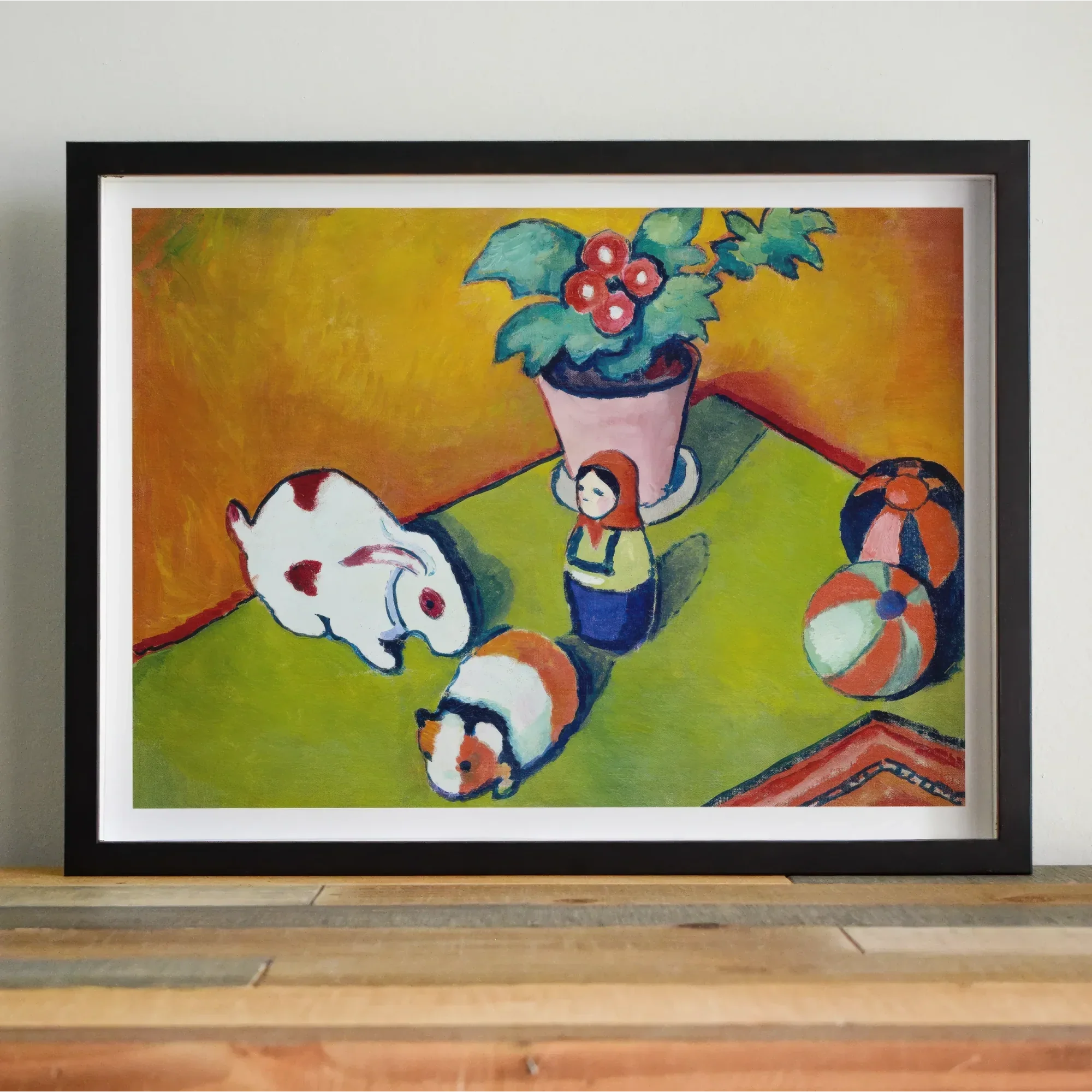 Little Walter’s Toys - August Macke Art Print Posters Prints & Visual Artwork