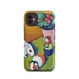 Little Walter’s Toys - August Macke Iphone Case, 11 / Matte, Phone Case Kandinsky-style Art