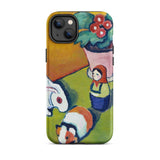 Little Walter’s Toys - August Macke Iphone Case, 14 Plus / Matte, Artistic Phone Case