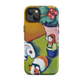Little Walter’s Toys - August Macke Iphone Case, 14 Plus / Matte, Artistic Phone Case