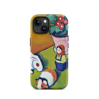 Little Walter’s Toys - August Macke Iphone Case, 15 Plus / Matte, Artistic Phone Case
