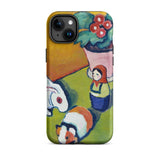 Little Walter’s Toys - August Macke Iphone Case, 15 Pro / Matte, Artistic Phone Case