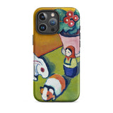 Little Walter’s Toys - August Macke Iphone Case, 16 Pro Max / Matte, Artistic Phone Case