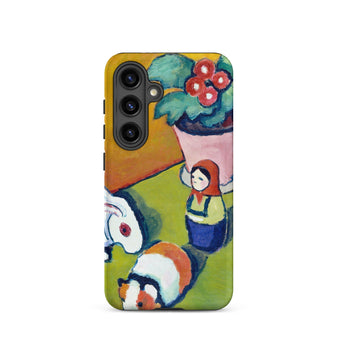 Little Walter’s Toys - August Macke Iphone Case, Samsung Galaxy S24 / Matte, Mobile Phone Cases, Toby Leon