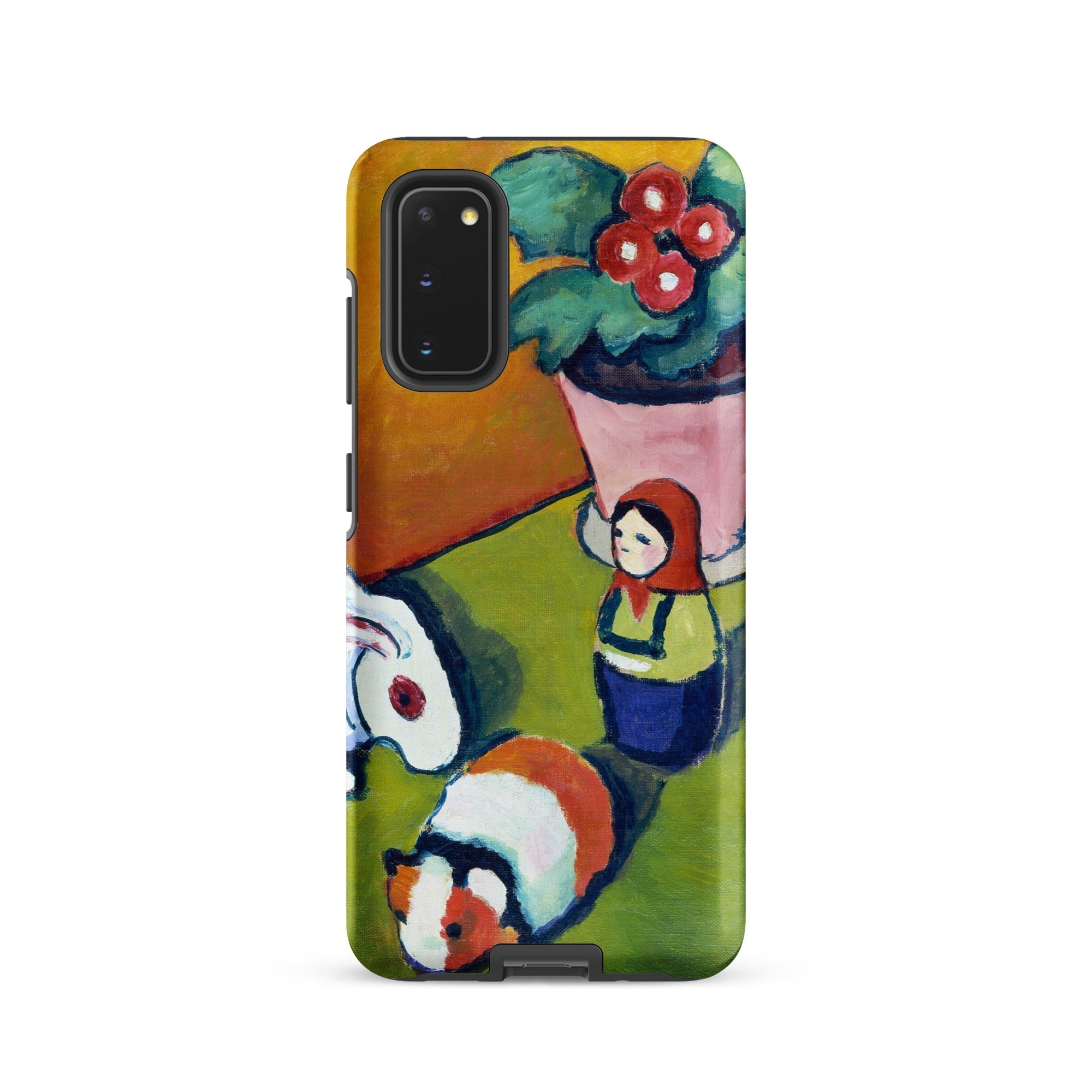 Little Walter’s Toys August Macke Samsung Case, Galaxy S20 / Matte, Smartphone Case Colorful Abstract Art Print