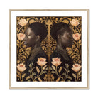 Lizzie & Carlotta - Afro-victorian Twins Art Print