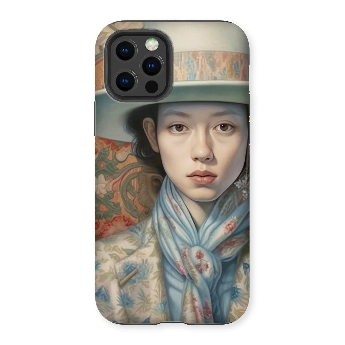 Longwei The Gay Cowboy - Dandy Gay Men Art Phone Case - Iphone 12 Pro / Matte - Mobile Phone Cases - Aesthetic Art