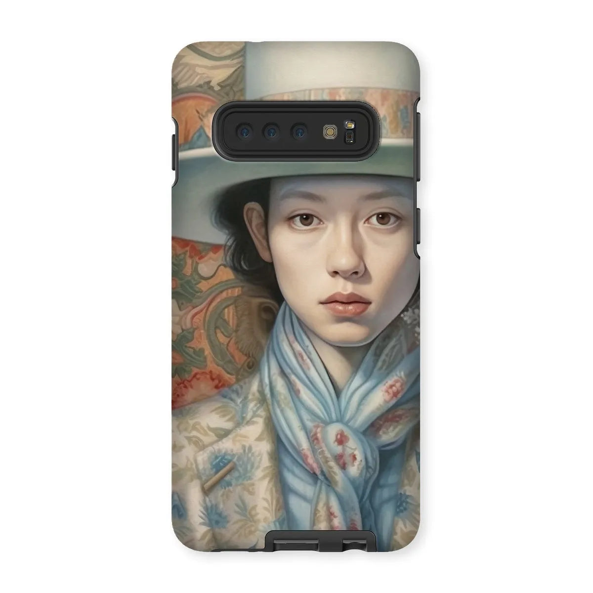 Longwei The Gay Cowboy - Dandy Gay Men Art Phone Case - Samsung Galaxy S10 / Matte - Mobile Phone Cases - Aesthetic Art