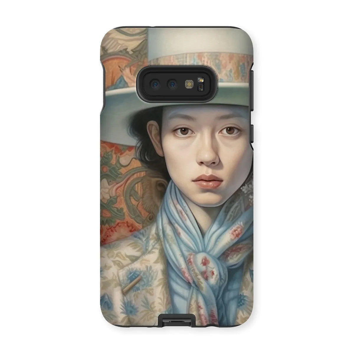 Longwei The Gay Cowboy - Dandy Gay Men Art Phone Case - Samsung Galaxy S10e / Matte - Mobile Phone Cases - Aesthetic Art