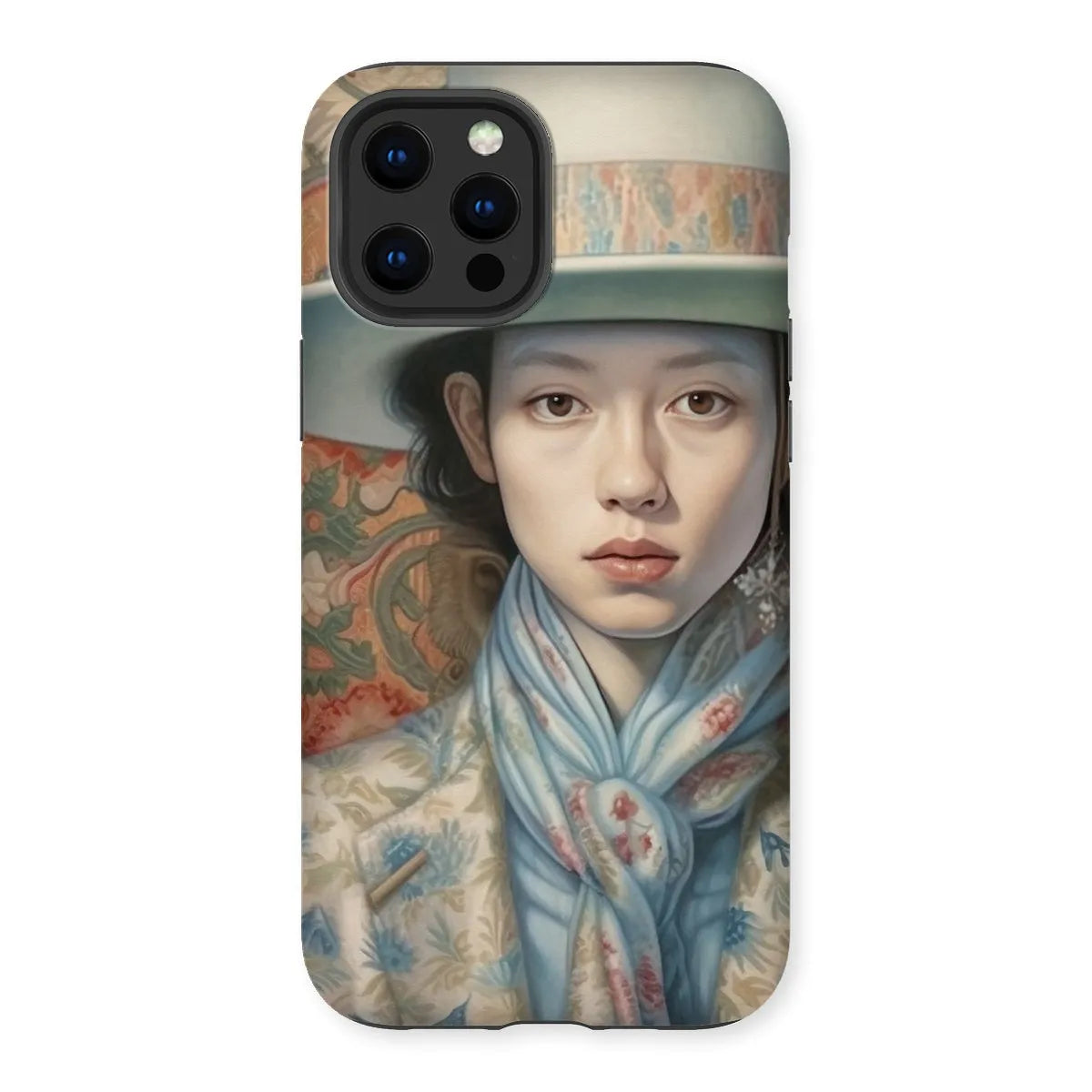 Longwei The Gay Cowboy - Dandy Gay Men Art Phone Case - Iphone 12 Pro Max / Matte - Mobile Phone Cases - Aesthetic Art