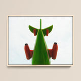 Look Up Giclée Print / Canvas, 8×10’’ / 20x25cm / Natural Frame, Posters Prints & Visual Artwork, Toby Leon