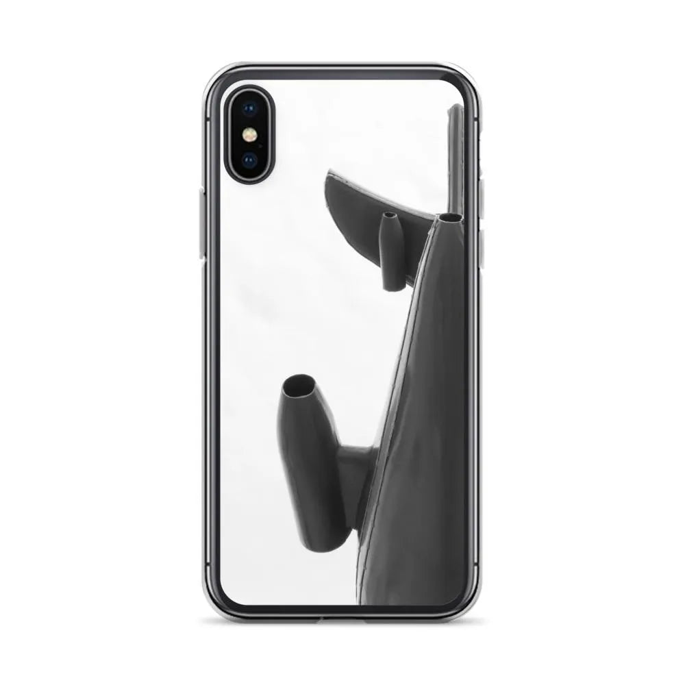 Look Up Iphone Case - Black And White - Iphone X/xs - Mobile Phone Cases - Aesthetic Art