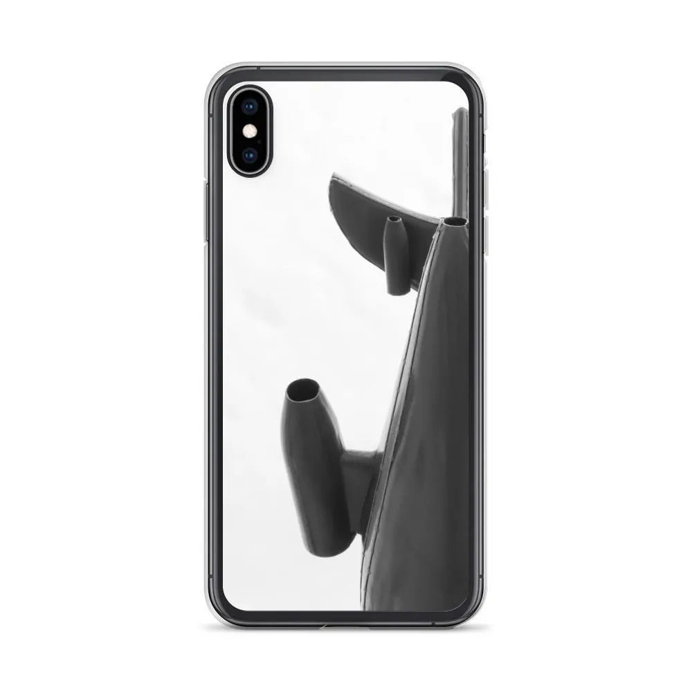 Look Up Iphone Case - Black And White - Iphone Xs Max - Mobile Phone Cases - Aesthetic Art