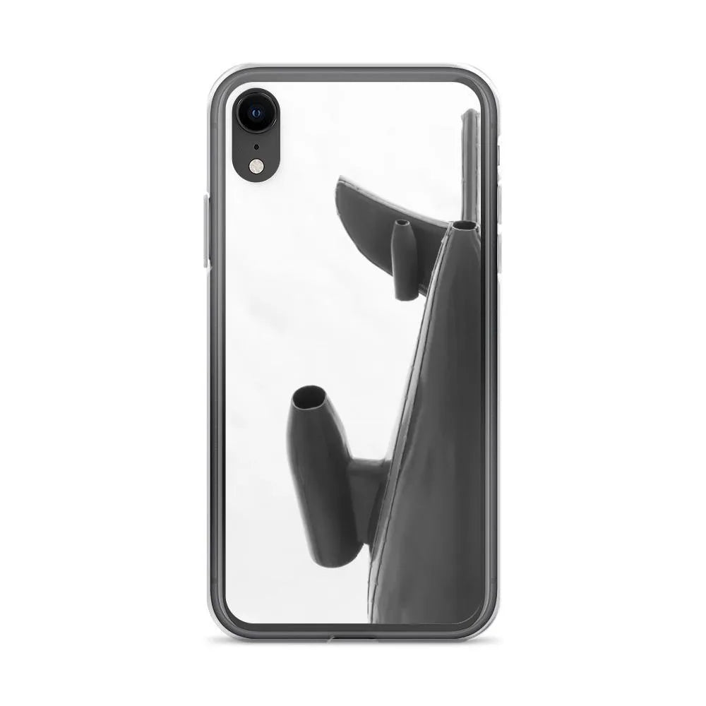 Look Up Iphone Case - Black And White - Iphone Xr - Mobile Phone Cases - Aesthetic Art