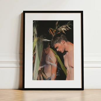 Looking - Gay Surfers Cruising Art Print / Canvas, Gay Surfers Cruising, Cruising Art Print, Man’s Hunger, Emerging