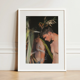 Looking - Gay Surfers Cruising Art Print / Canvas, Gay Surfers Cruising, Cruising Art Print, Man’s Hunger, Emerging