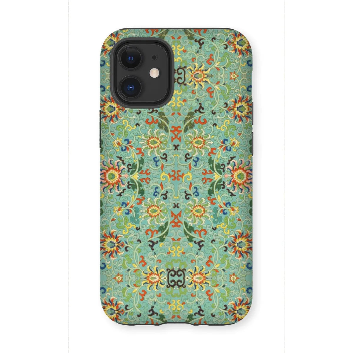 Lotus Candy - Chinese Aesthetic Pattern Art Phone Case - Iphone 12 Mini / Matte - Mobile Phone Cases - Aesthetic Art