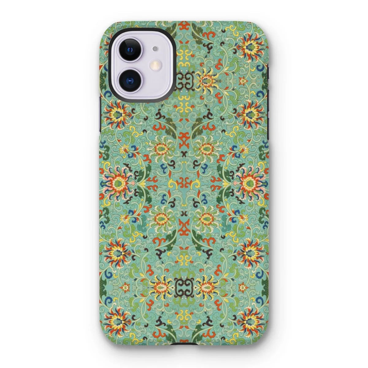 Lotus Candy - Chinese Aesthetic Pattern Art Phone Case - Iphone 11 / Matte - Mobile Phone Cases - Aesthetic Art