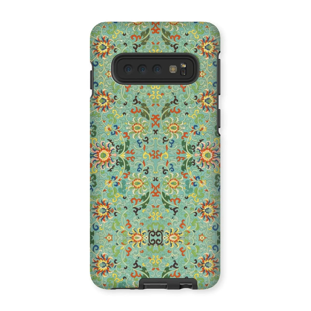 Lotus Candy - Chinese Aesthetic Pattern Art Phone Case - Samsung Galaxy S10 / Matte - Mobile Phone Cases - Aesthetic Art