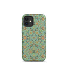 Lotus Candy Chinese Pattern Art Iphone Case, 12 Mini / Matte, Floral Patterned Phone Case