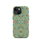 Lotus Candy Chinese Pattern Art Iphone Case, 15 / Matte, Floral Patterned Phone Case