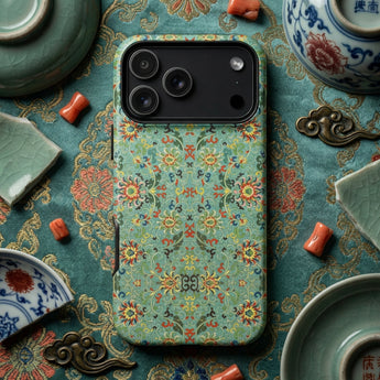 Lotus Candy - Chinese Pattern Art Iphone Case, Mobile Phone Cases, Toby Leon