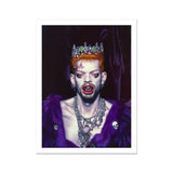 Louis - Club Kid Vampire kunstprint / canvas, 12x16’’ / 31x41cm / Zonder lijst / Witte rand, posters, prints & beeldende kunst, Toby Leon