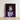 Framed Portrait Person Orange Hair Ornate Jeweled Crown Club Kid Vampire, Surreal Gothic Glory, Art Print