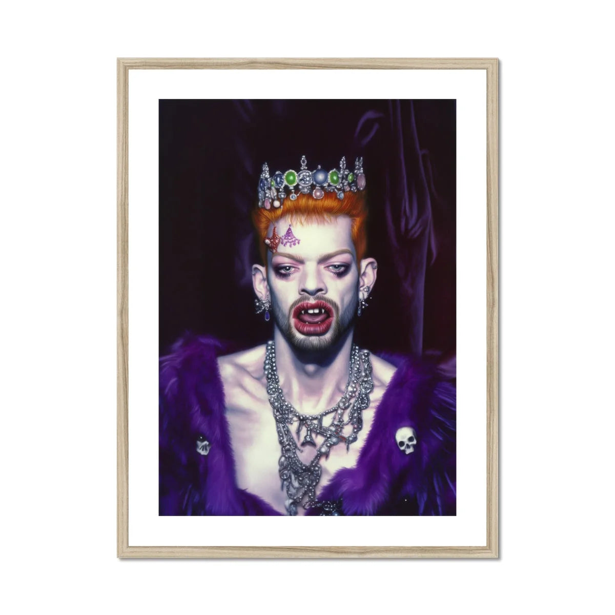 Louis - Club Kid Vampire Art Print Posters Prints & Visual Artwork