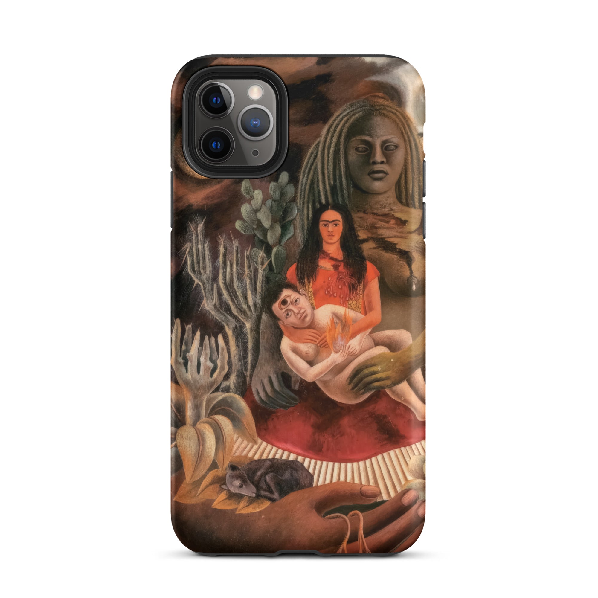 The Love Embrace of the Universe - Frida Kahlo Iphone Case, 11 Pro Max / Matte