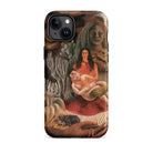 The Love Embrace of the Universe - Frida Kahlo Iphone Case, 15 Plus / Matte