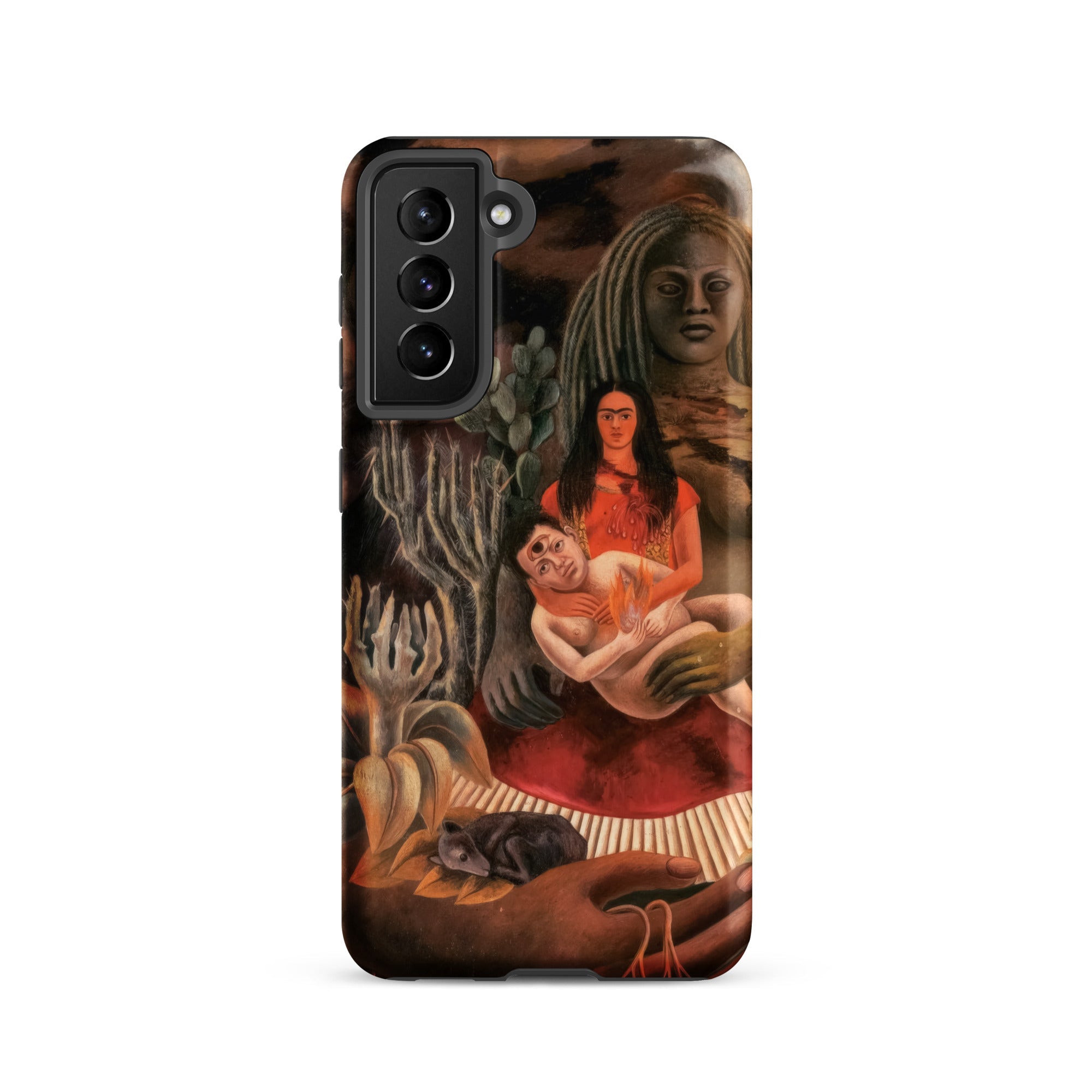 The Love Embrace of the Universe - Frida Kahlo Samsung Case, Galaxy S21 / Matte