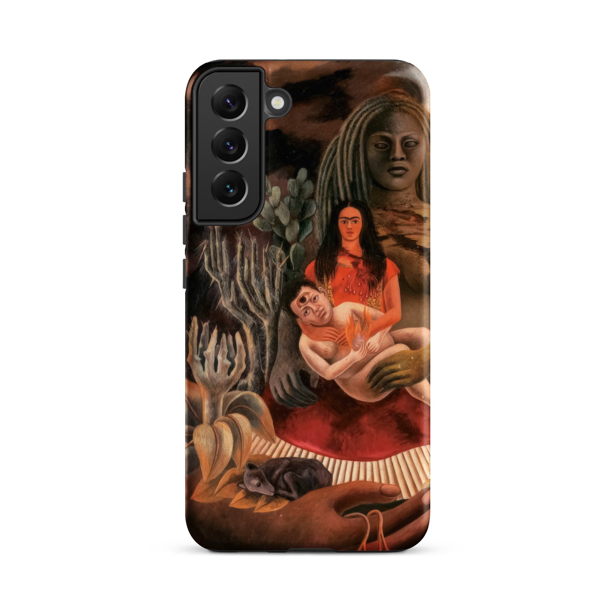 The Love Embrace of the Universe - Frida Kahlo Samsung Case, Galaxy S22 Plus / Matte