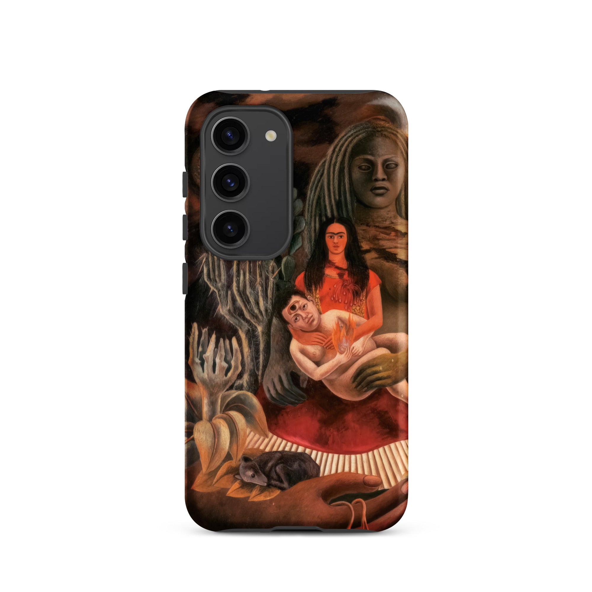 The Love Embrace of the Universe - Frida Kahlo Samsung Case, Galaxy S23 / Matte