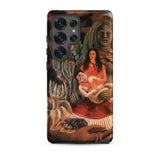 The Love Embrace of the Universe - Frida Kahlo Samsung Case, Galaxy S25 Ultra / Matte, Samsung Galaxy S24 Ultra Phone Case Surrealist