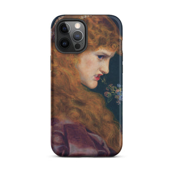 Love’s Shadow - Frederick Sandys Iphone Case, 12 Pro Max / Matte, Phone Case Painting Woman