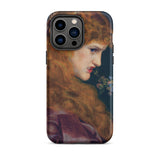 Love’s Shadow - Frederick Sandys Iphone Case, 14 Pro Max / Matte, Phone Case Painting Woman