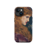 Love’s Shadow - Frederick Sandys Iphone Case, 15 / Matte, Phone Case Painting Woman