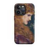 Love’s Shadow - Frederick Sandys Iphone Case, 15 Pro Max / Matte, Iphone Case Painting Woman